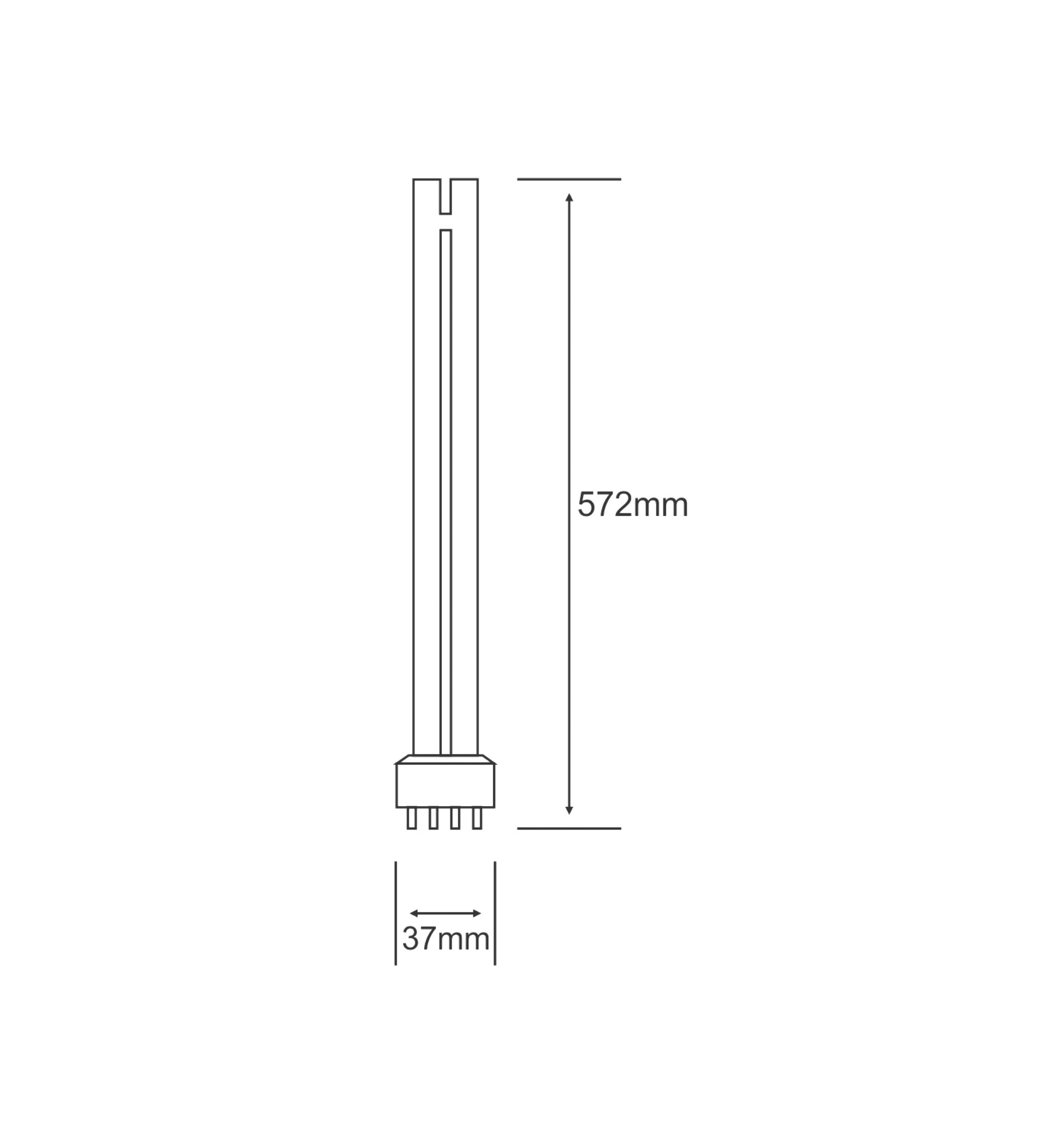 655811803  Bona-L 2G11 4-Pin 80W 6400K
